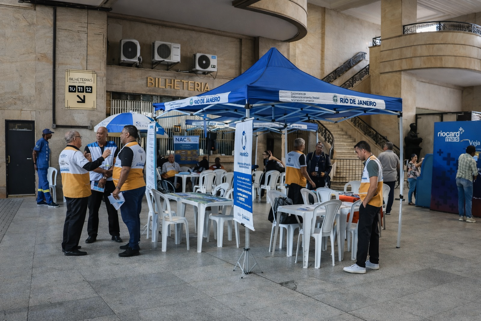 Central do Brasil Recebeu Ação de Conscientização e Apoio Social Contra o Uso Abusivo de Drogas 