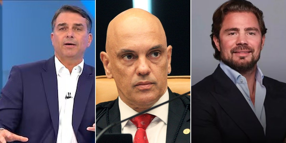 Mensagens de Vorcaro, contrato de R$ 131 milhões e disputa eleitoral colocam Moraes e Flávio Bolsonaro no centro de crise 
