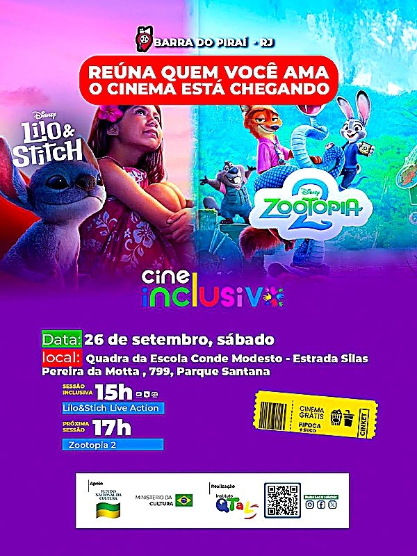📢 É AMANHÃ, BARRA DO PIRAÍ! A SUA PRESENÇA É FUNDAMENTAL! 🍿✨ 