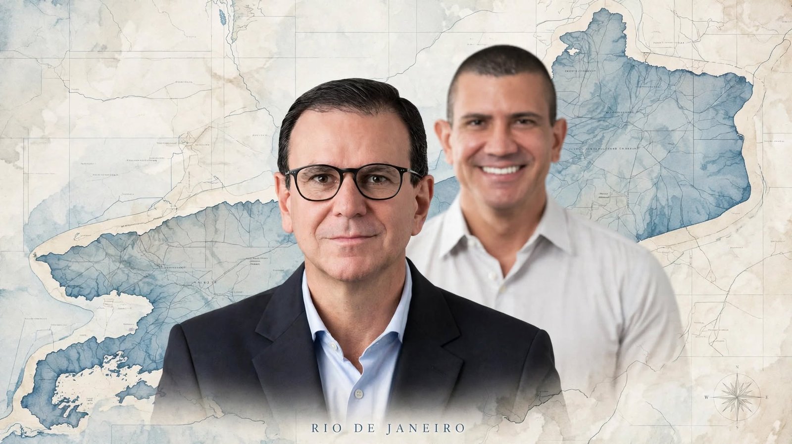 Paraná Pesquisas no RJ: Eduardo Paes lidera com 43,5% das intenções de voto; Douglas Ruas tem 20,3%  