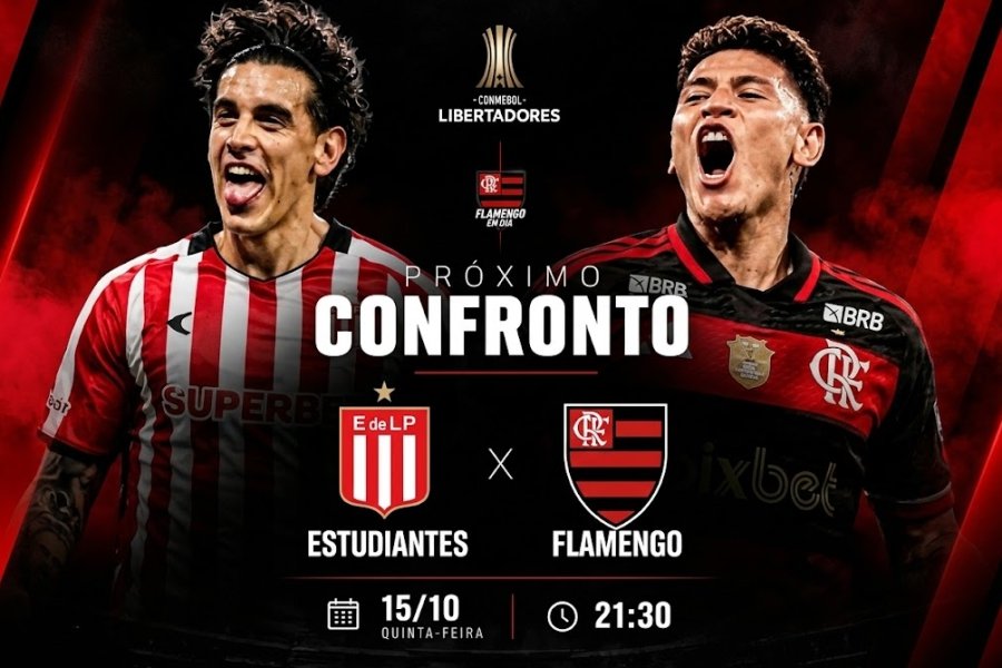 Tensão em La Plata: Flamengo encara o Estudiantes pelo primeiro passo rumo à Glória Eterna