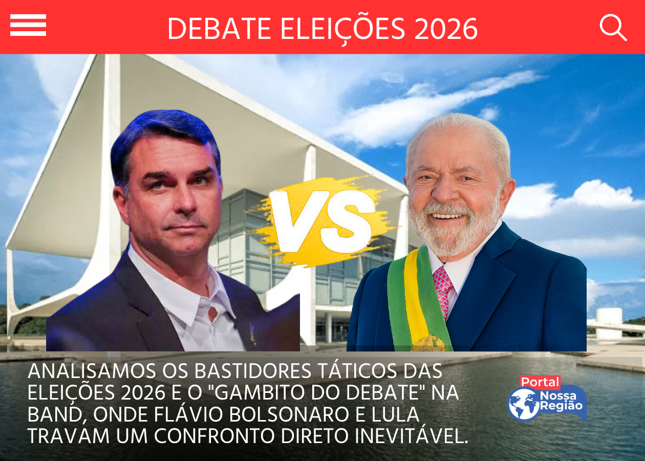 O Tabuleiro de 2026: A estratégia de bastidores que selou o debate presidencial na Band